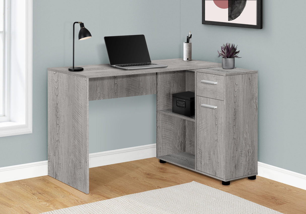 Computer Desk, Home Office, Corner, Storage Drawers, L Shape, Contemporary & Modern - Best Buy Furniture