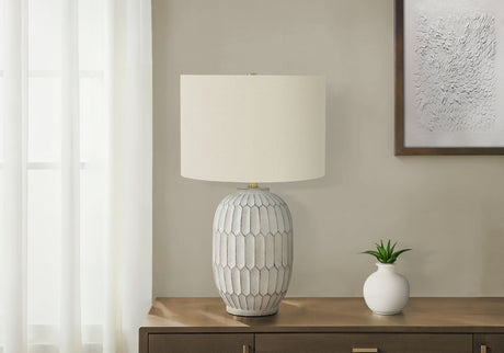 Table Lamp, Lighting, Transitional - Cream - Best Buy Furniture