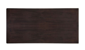 Drop Leaf Table With 4 Stools - Dark Brown