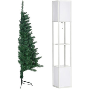Artificial Half Christmas Trees with Auto Open Steel Base