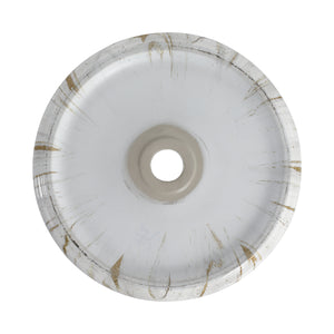 Ceramic Round Above Counter Bathroom Sink Art Basin