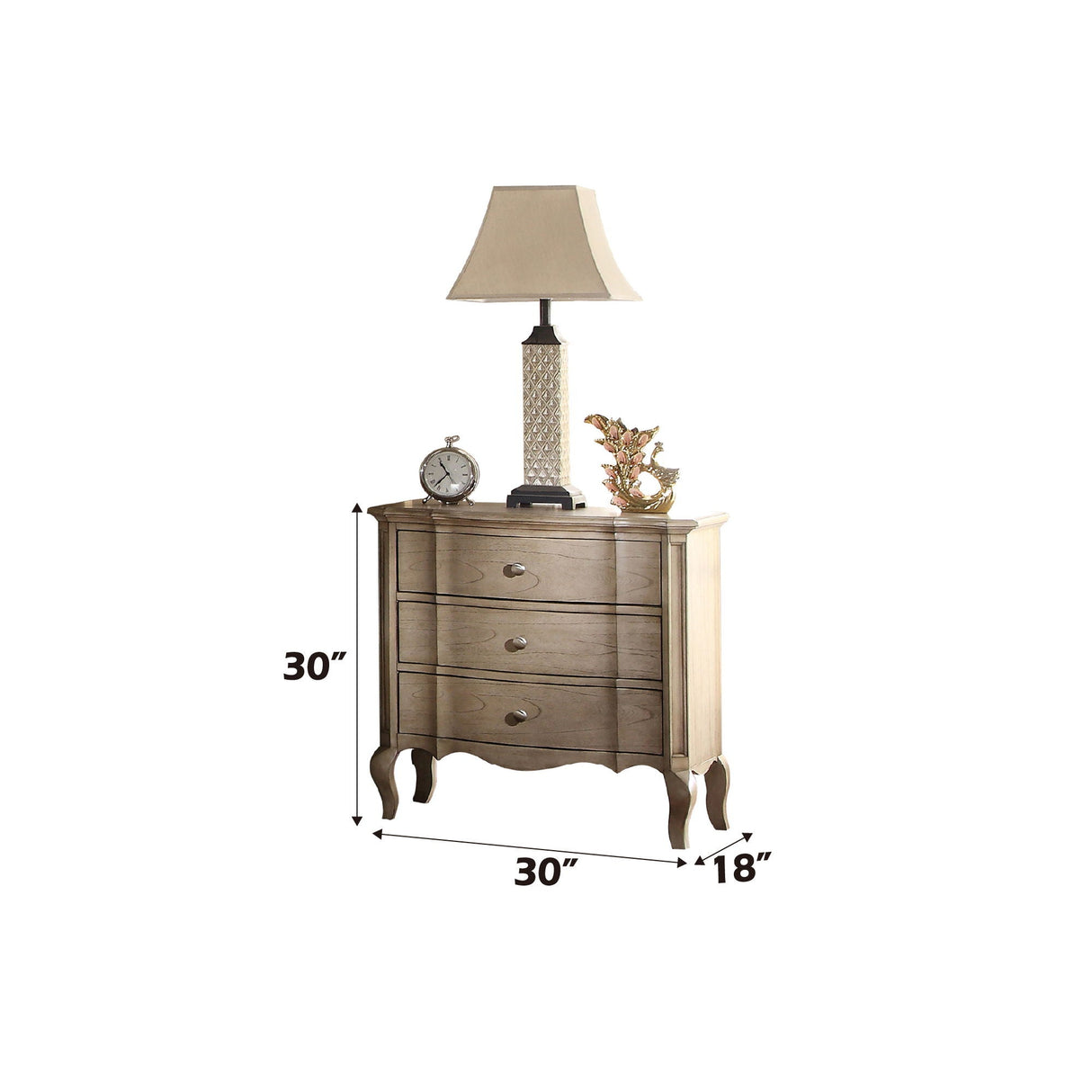 Chelmsford Nightstand, Classic And Modern Design