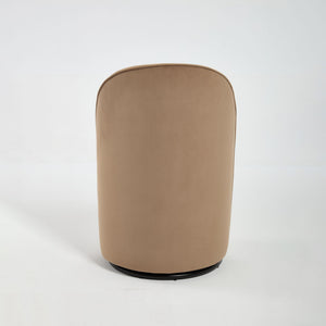 360 Degree Swivel Armless Dining Barrel Chair
