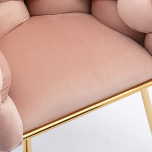 Luxury Modern Simple Leisure Single Sofa Chair Bedroom Lazy Person Household Dresser Stool Manicure Table Back Chair
