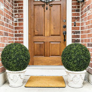 18.5In Dark Artificial Topiary Balls