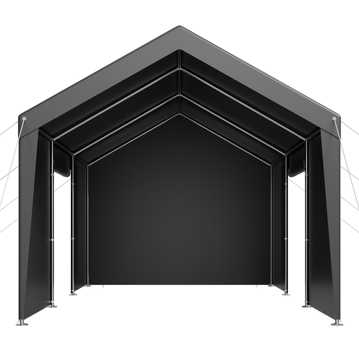 Carport Car Canopy 12x20FT Heavy Duty Outdoor Car Shelter with Sidewalls