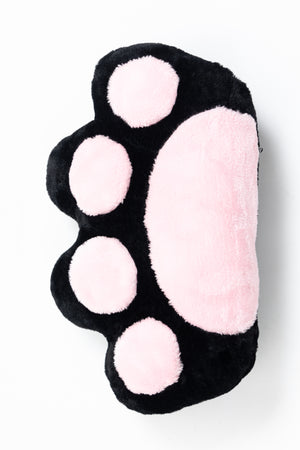 Cute Cat Gaming Chair with Paw Lumbar Cushion