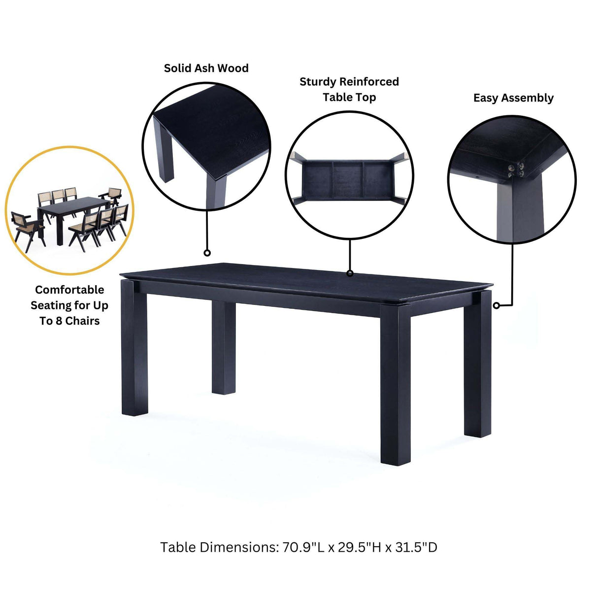 Rockaway Dining Table