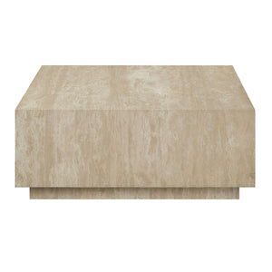 Deon - Travertine Table - Beige