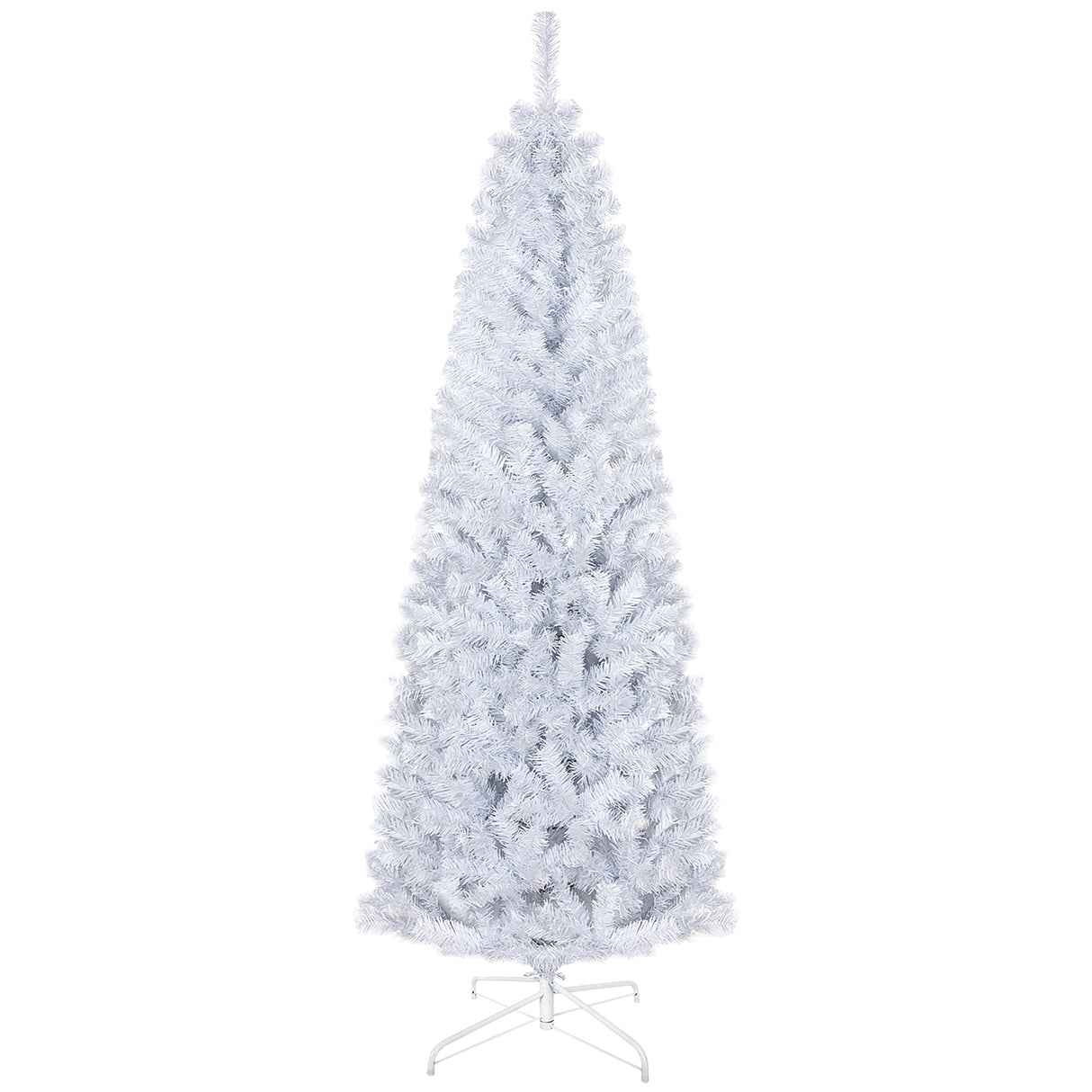 HOMCOM 6ft Pencil Christmas Tree