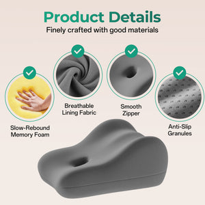 Ergonomic Memory Foam Sex Pillow for Couples