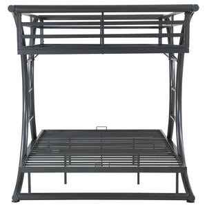 Weston - Bunk Bed Full Over Full - Gunmetal