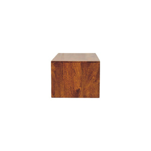Lunar - 2 Drawer Wall Mounted Media Unit - Brown