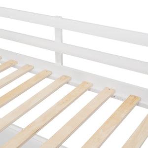 Loft Bed With Drawers With Desk And Shelves