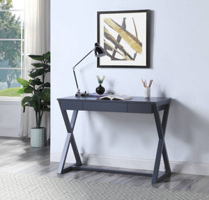Nalo - Console Table - Charcoal - Best Buy Furniture