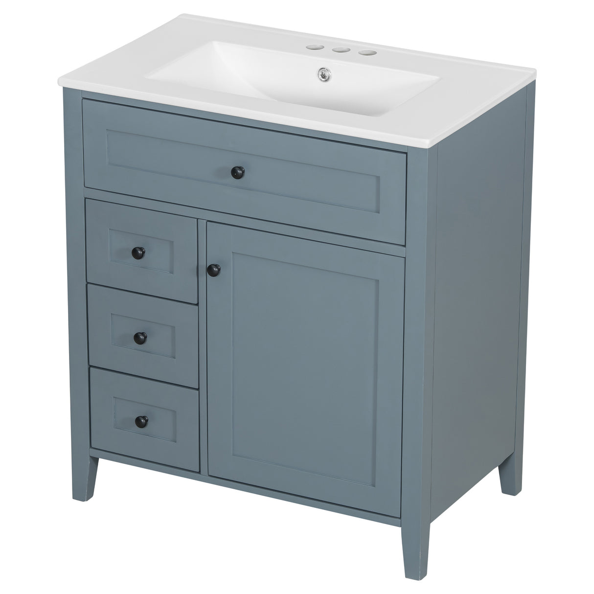30-Inch Bathroom Vanity with Storage