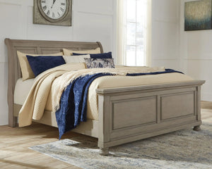 Lettner - Sleigh Bed - Best Buy Furniture