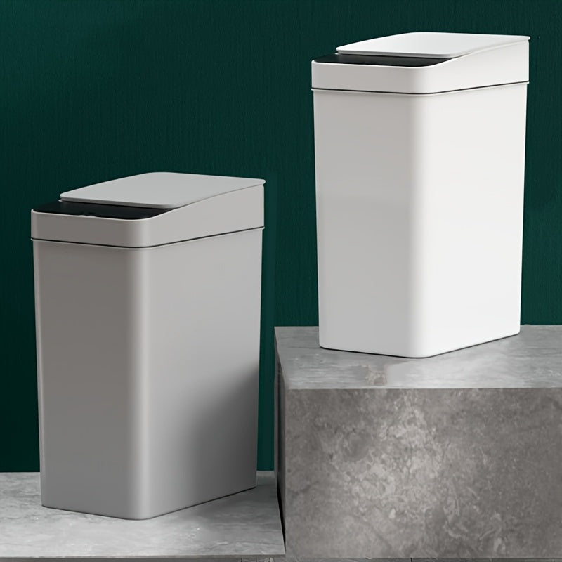 11L Motion Sensor Trash Can Slim Touchless Bathroom Kitchen Bin