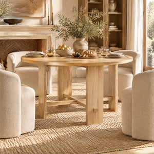 Indoor Solid Wood Dining Table