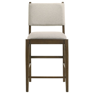 Crispin - Upholstered Counter Side Chair (Set of 2) - Brown