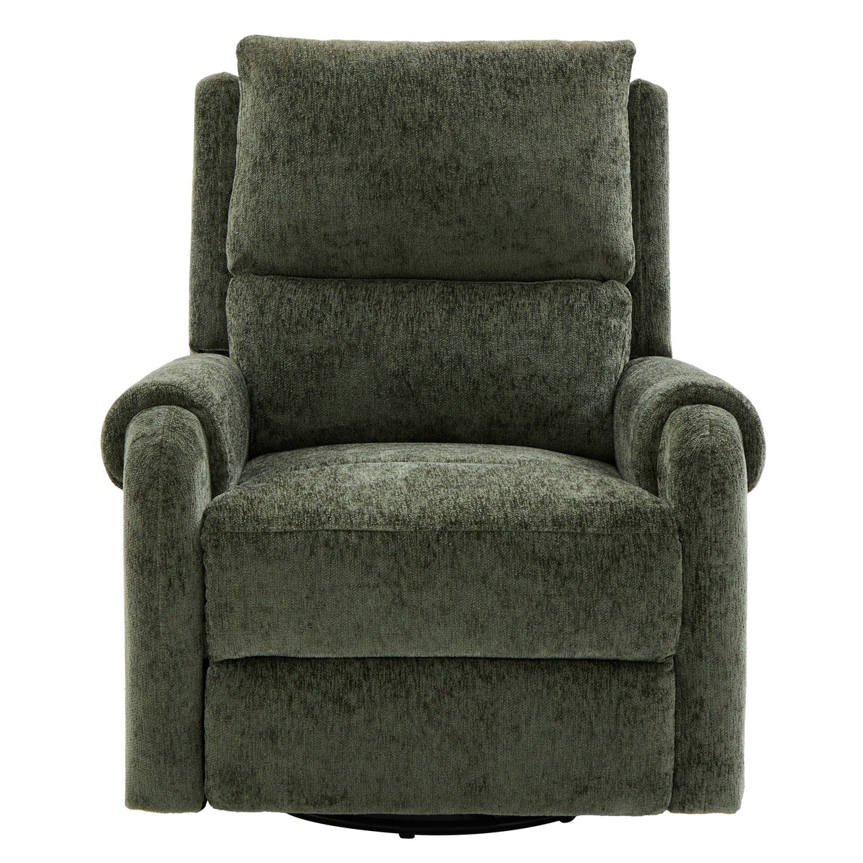 Manual Recliner Massage Chair With Swivel Rocker, 8 Massage Modes, Side Storage Pocket