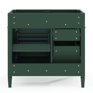 Bathroom Vanity With 2 Drawers And Tip-Out Drawer, Storage Cabinet
