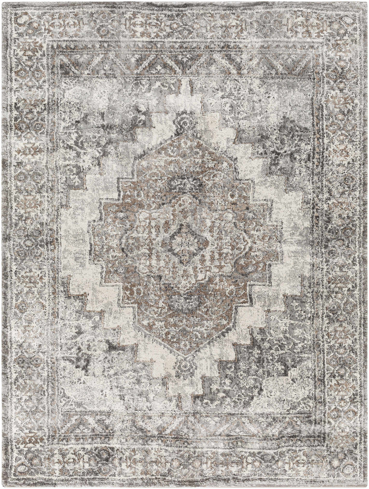 Manaring Charcoal Luxe Thick Area Rug