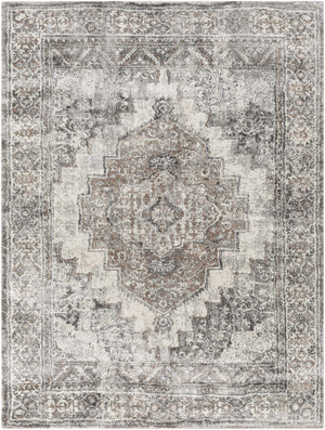 Manaring Charcoal Luxe Thick Area Rug