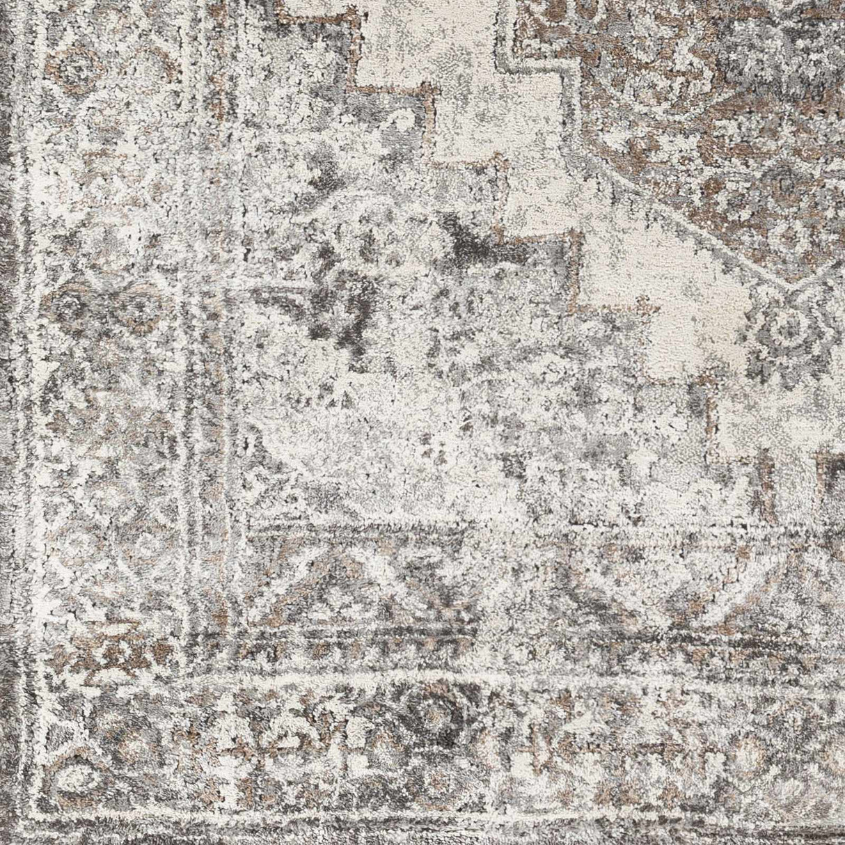 Manaring Charcoal Luxe Thick Area Rug