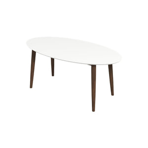 Ada - Mid-Century Modern Style Oval Dining Table