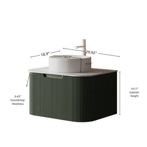 DINA 30" Bathroom Vanity & Sink