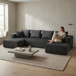 132.1 Inch Modular Sectional Sofa