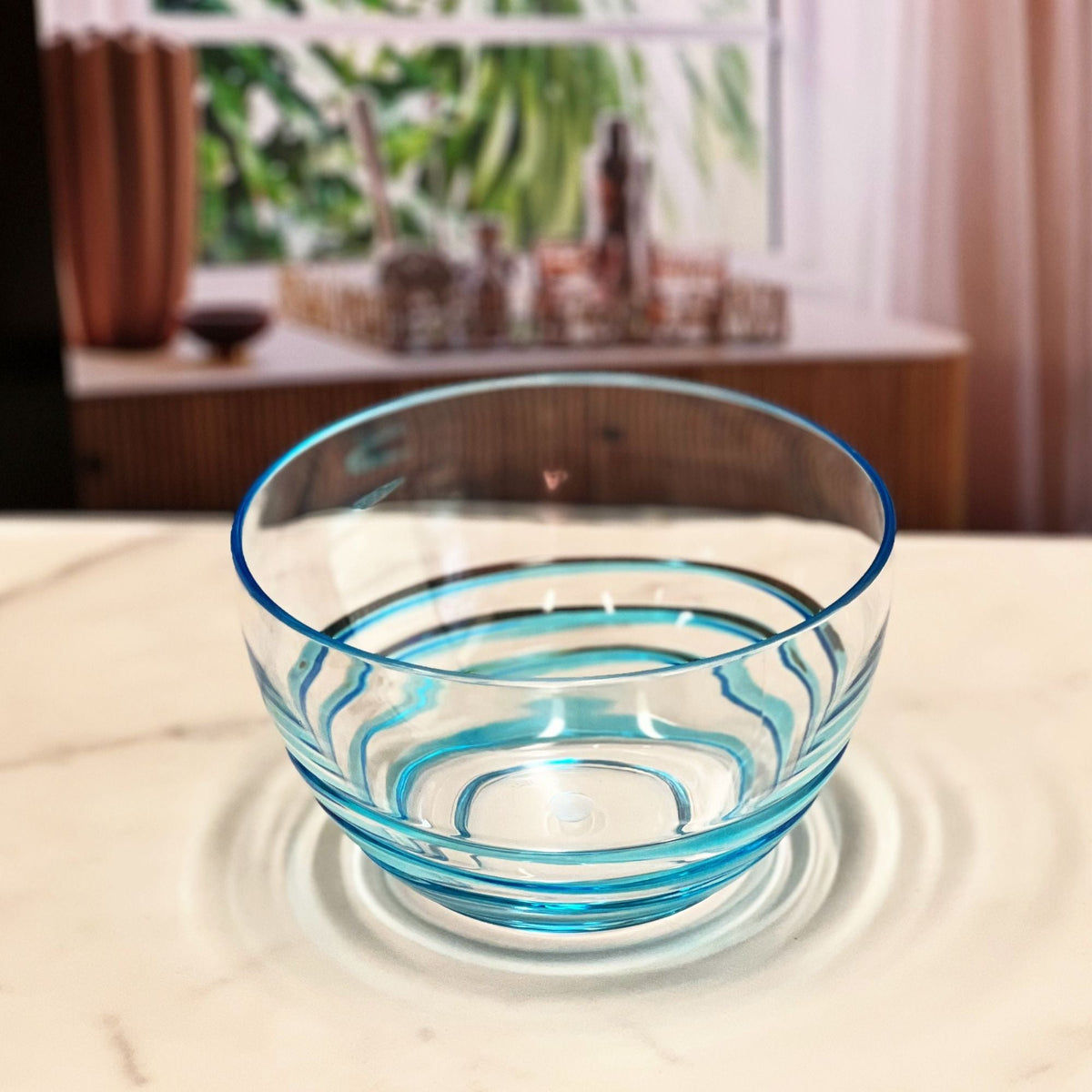California Drinkware Swirl Acrylic Serving Bowls with Unbreakable Design - view 8