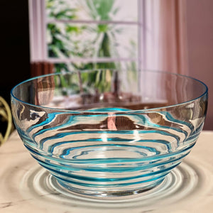 California Drinkware Swirl Acrylic Serving Bowls with Unbreakable Design