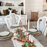 Copper Finish Cast Iron Taper Candle Holders, Set of Three