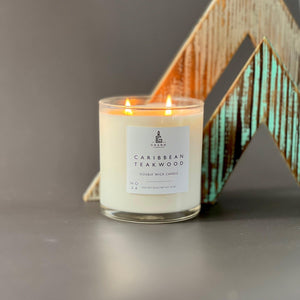 Caribbean Teakwood Soy Candle