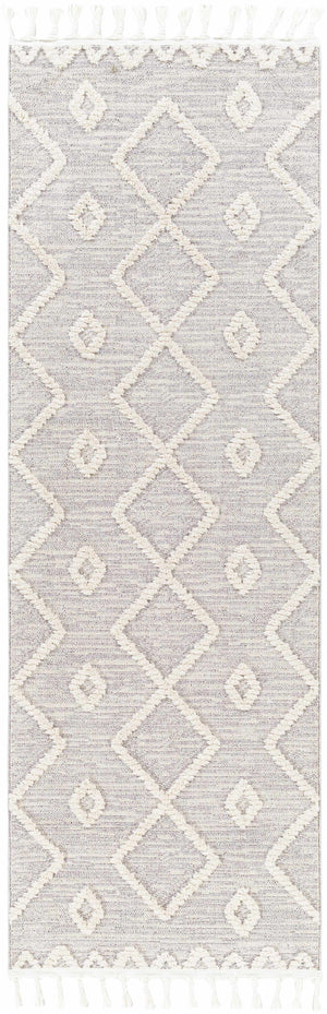 Cauldwell High/Low Pile Rug with Tassels - Clearance