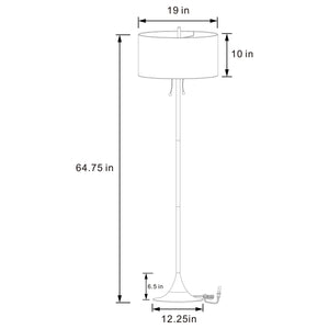 Bellflower - Drum Shade Lamp