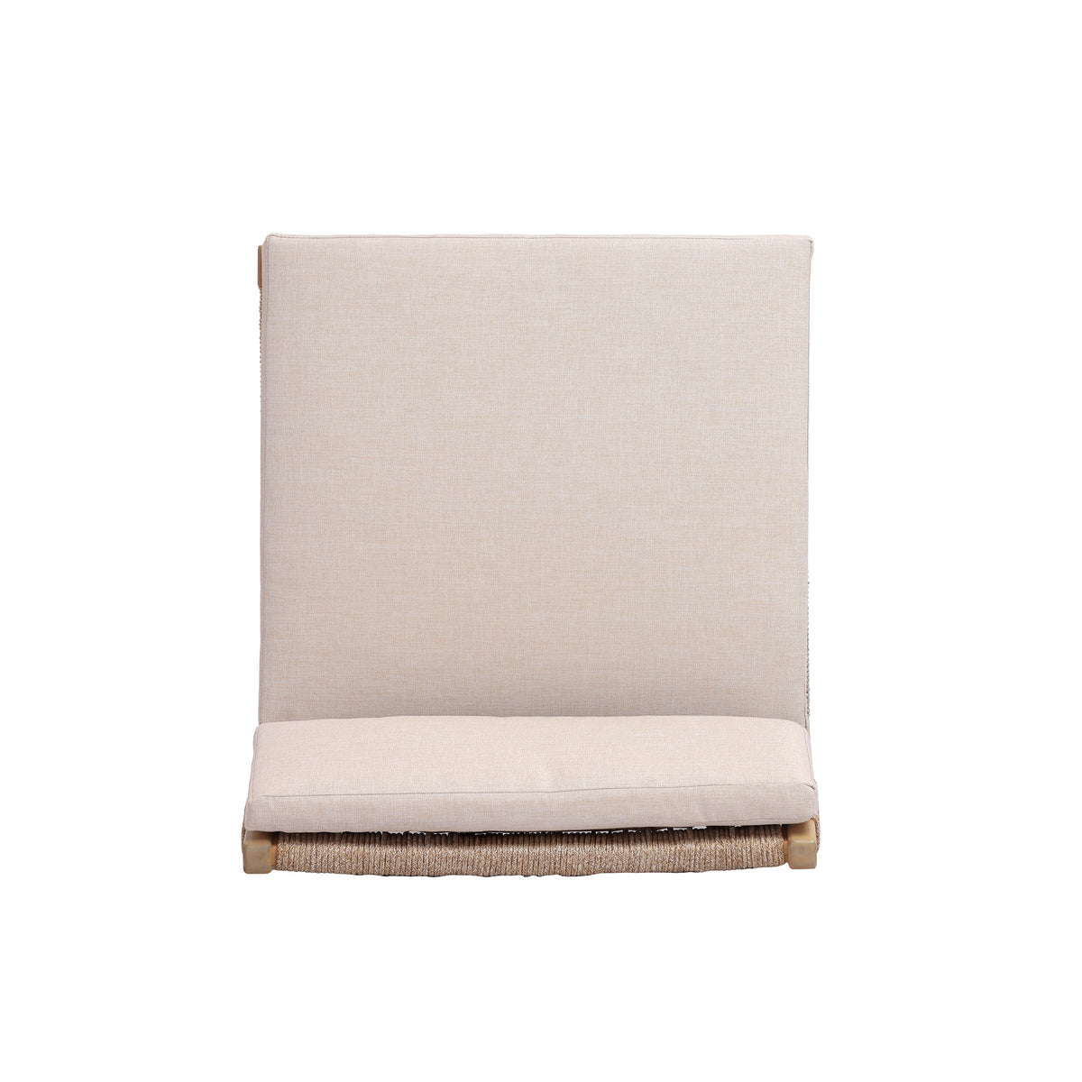 OMI Lounge Chair Acacia and Rope