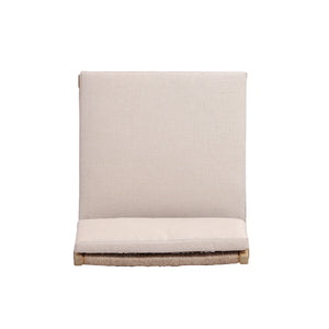 OMI Lounge Chair Acacia and Rope
