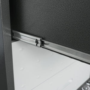 Heavy Duty Metal Storage Cabinet With Wheels 3 Drawer Tool Cabinet For Garage, Office, And Home Organizer Solutions