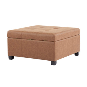 35" Square Storage Ottoman
