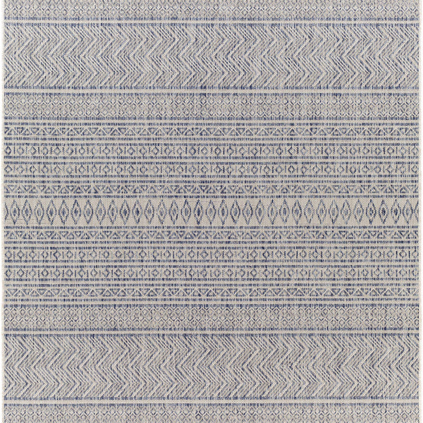 Madras Navy All Over Performance Rug