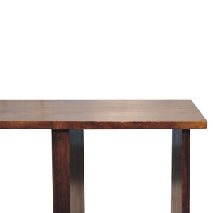 Triple Open Style Coffee Table - Beige / Brown