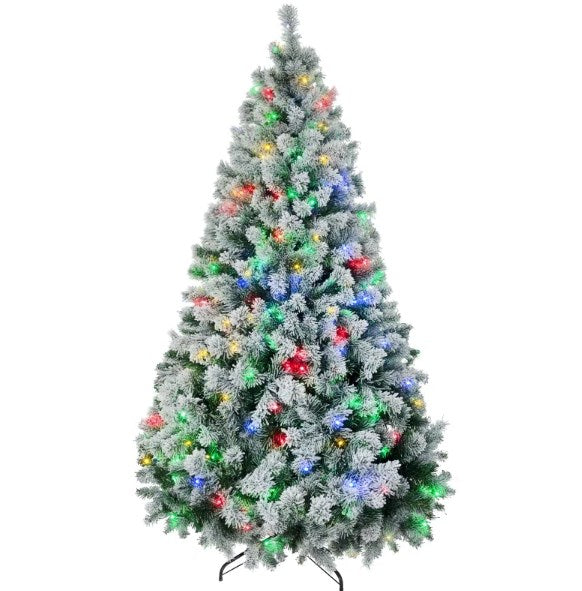 Artificial Snow Christmas Trees with Frosted Branches