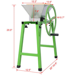 Manual Juice Maker Fruit Wine Press and Crusher with Filter Bag
