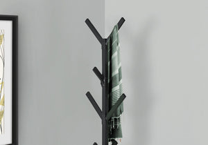 Coat Rack, Hall Tree, Free Standing, 8 Hooks, Entryway, Contemporary & Modern - Best Buy Furniture