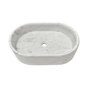 Bathroom Vessel Sink, Semi Polished Surface