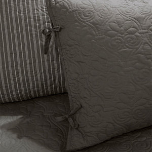 6 Piece Reversible Daybed Cover Set Dark