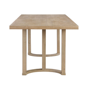 Modern Dining Table Solid Wood
